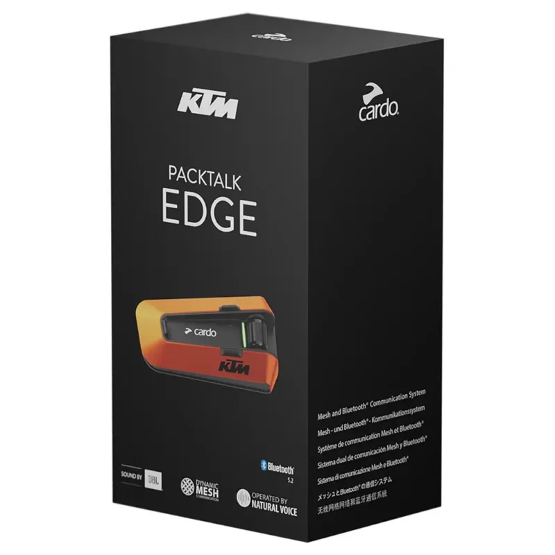 Sistema de Comunicación Cardo Packtalk Edge KTM Caja