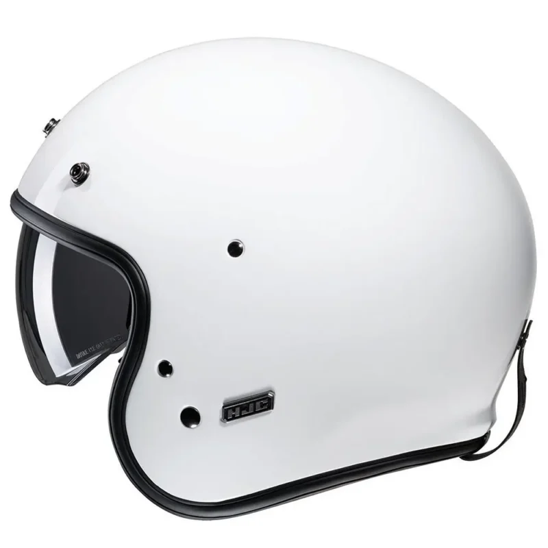 Casco HJC Open Face 2/4 V31 Vintage Blanco 2