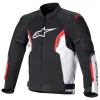 Chaqueta Textil Alpinestars AST V2 AIR Negro/Blanco/Rojo