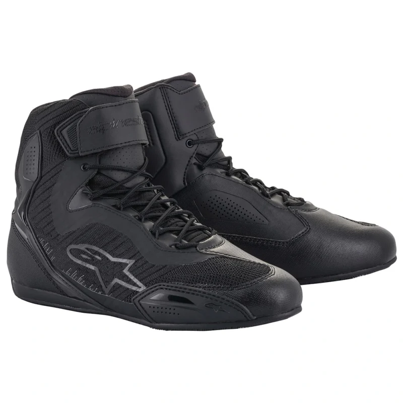 Zapatilla para montar Alpinestars Stella Faster 3 Rideknit Negro/Antracita