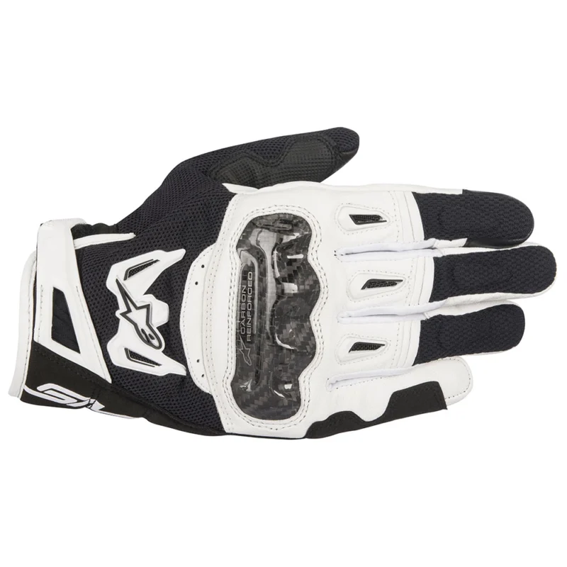 Guante Alpinestars SMX 2 AIR CARBON V2 Negro/Blanco