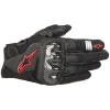 Guantes Alpinestars SMX-1 AIR V2 Negro/Rojo Fluor