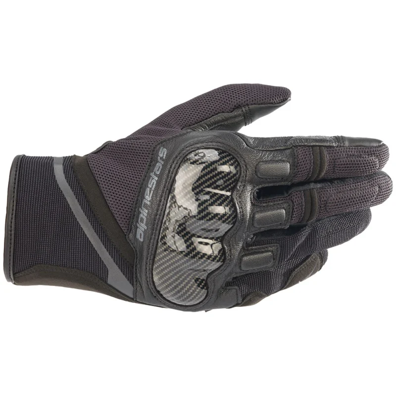 Guantes Alpinestars CHROME Negro/Gris Alquitrán