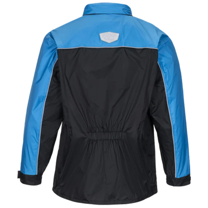 Traje para lluvia de 2 Piezas Tourmaster DEFENDER Azul back