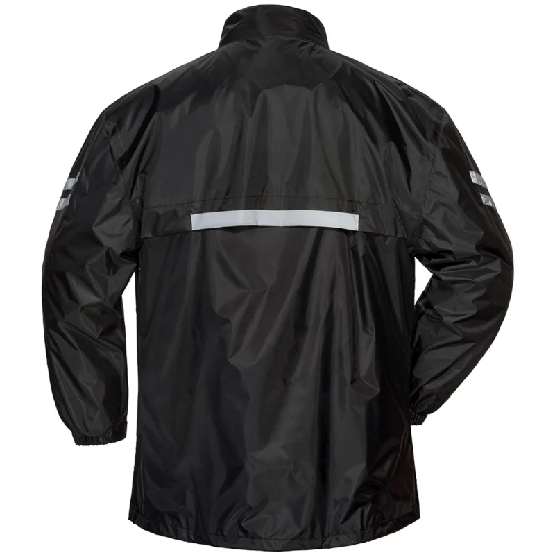 Traje para lluvia de 2 piezas Tourmaster SHIELD Chaqueta Negro back