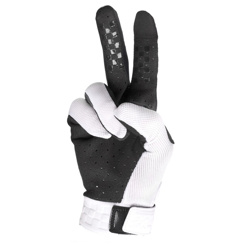 Guantes MX FASTHOUSE VAPOR Blanco/Negro 2