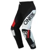 O'Neal ELEMENT SHOCKER Pant Negro/Rojo Front