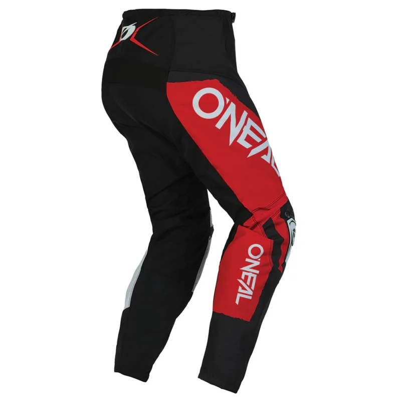 O'Neal ELEMENT SHOCKER Pant Negro/Rojo back