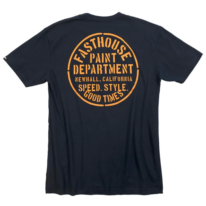 FASTHOUSE PAINT DEPT. TEE Navy 1