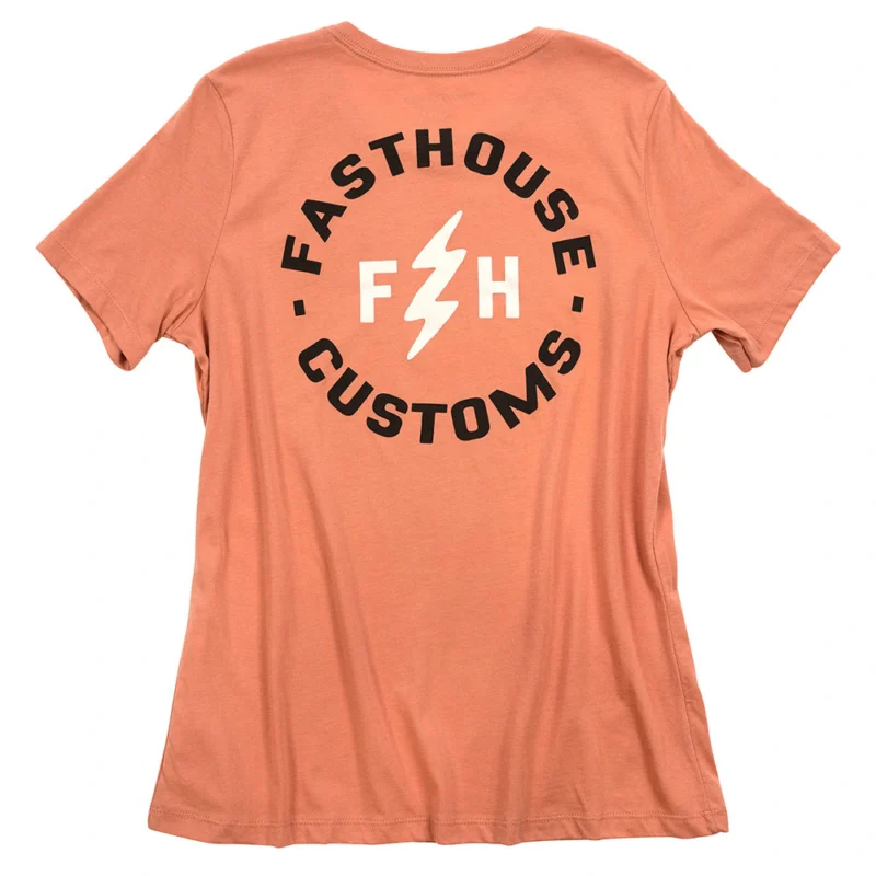 FASTHOUSE WOMEN'S EASY RIDER TEE Terracota 1