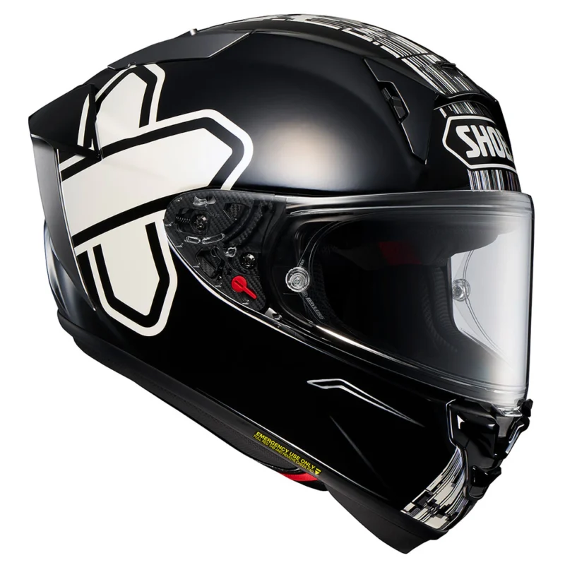 Casco Shoei X-Fifteen Cross Logo RT Side