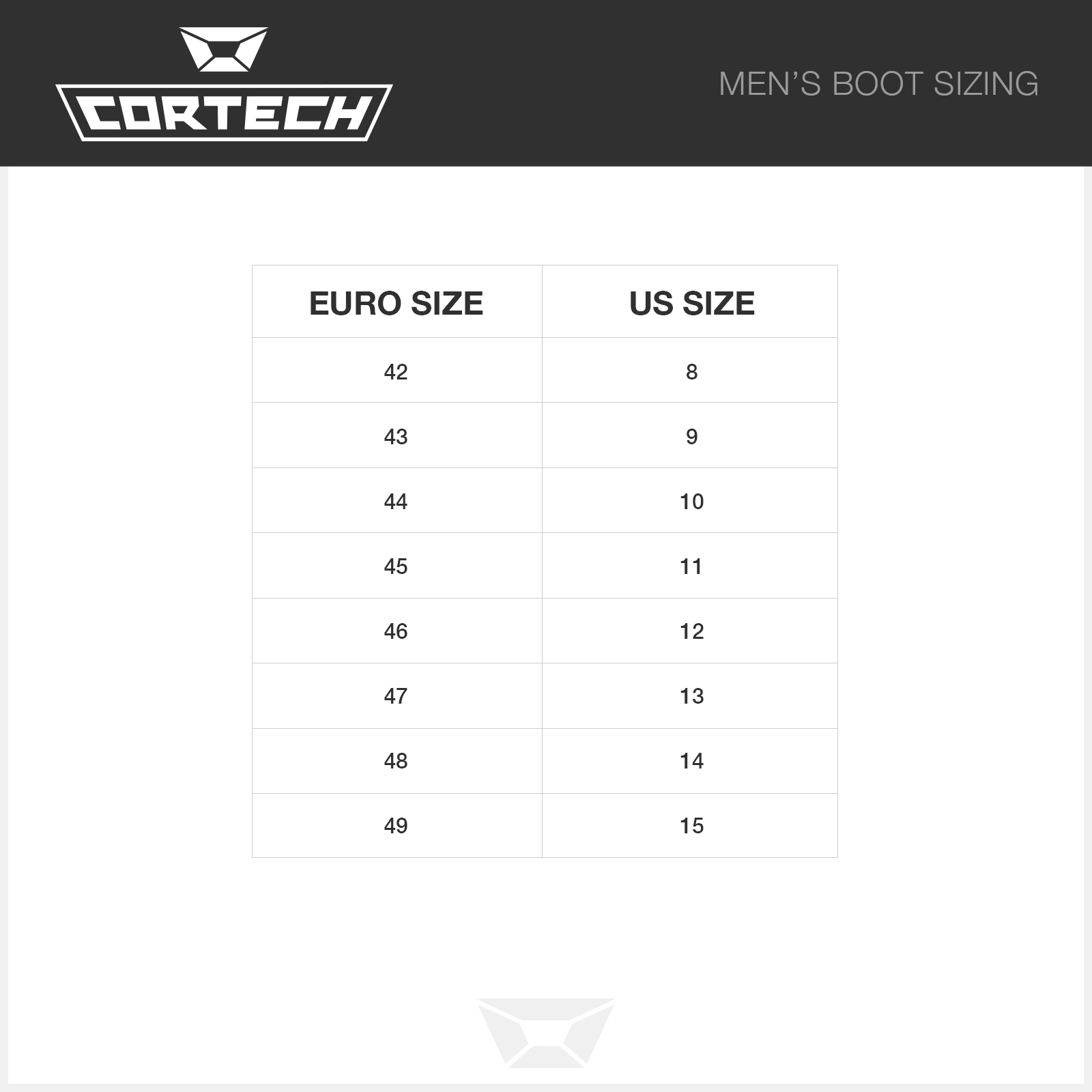 Cortech_mens_boot_sizechart