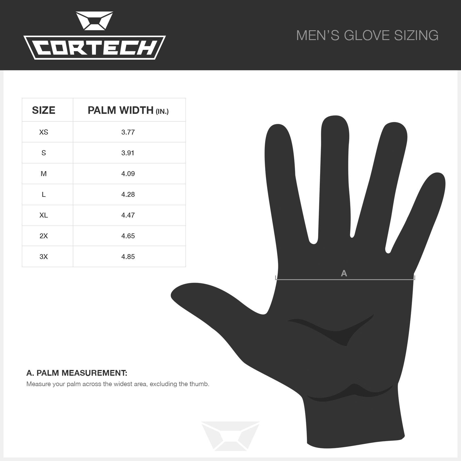 Cortech_mens_gloves_sizechart