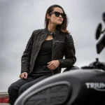 Chaqueta de cuero para mujer Hoyden