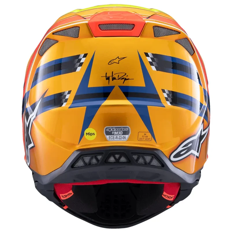 Casco Alpinestars S-M10 Edición Troy Lee Designs
