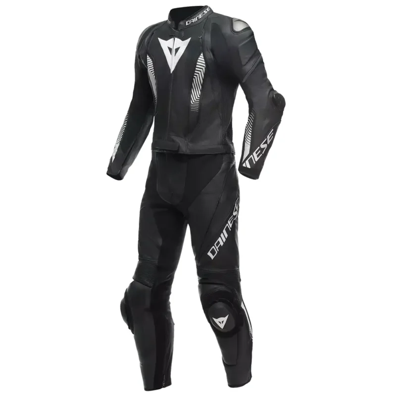 LAGUNA SECA 5 - (Bajos/Altos)Traje de Cuero de 2 Piezas