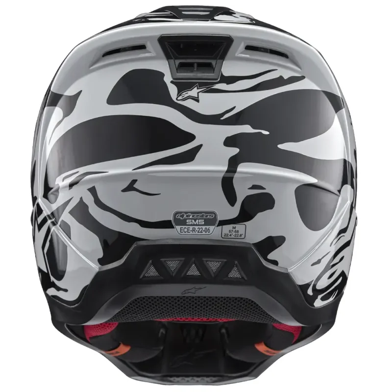 Casco Alpinestars SM5 MINERAL Gris Frío/Gris Oscuro Brillante