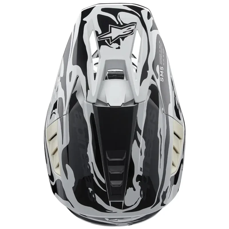 Casco Alpinestars SM5 MINERAL Gris Frío/Gris Oscuro Brillante