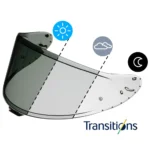 CWR-F2 Visor Transitions® compatible con Pinlock®