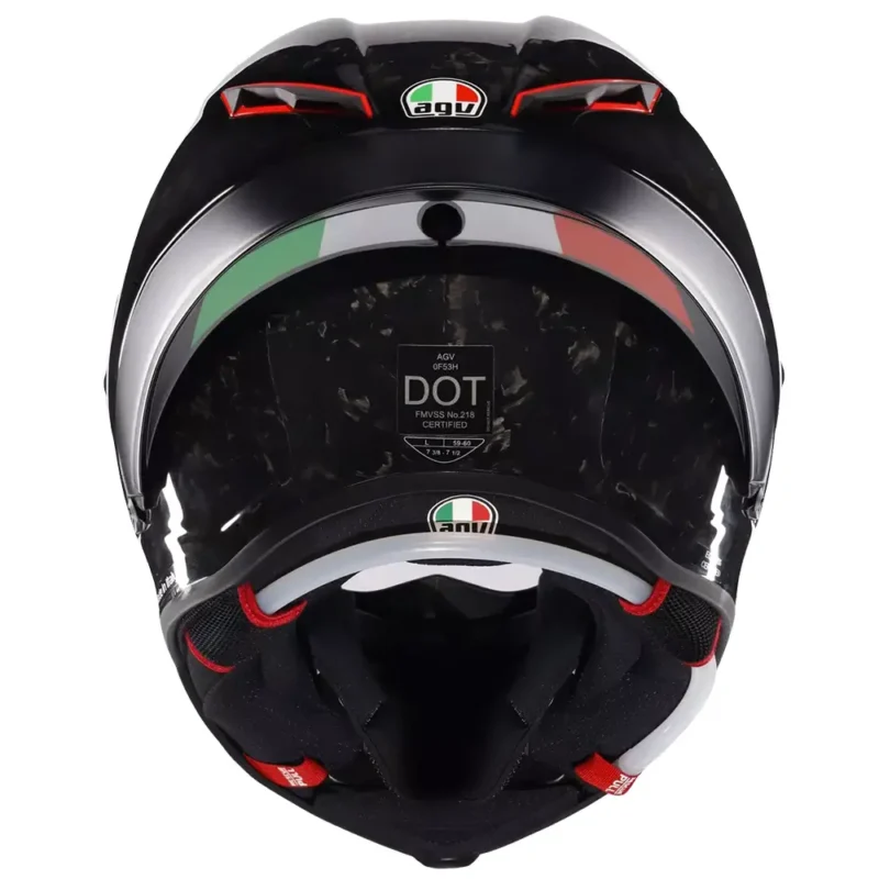 PISTA GP RR ITALIA CARBONIO FORGIATO Casco AGV
