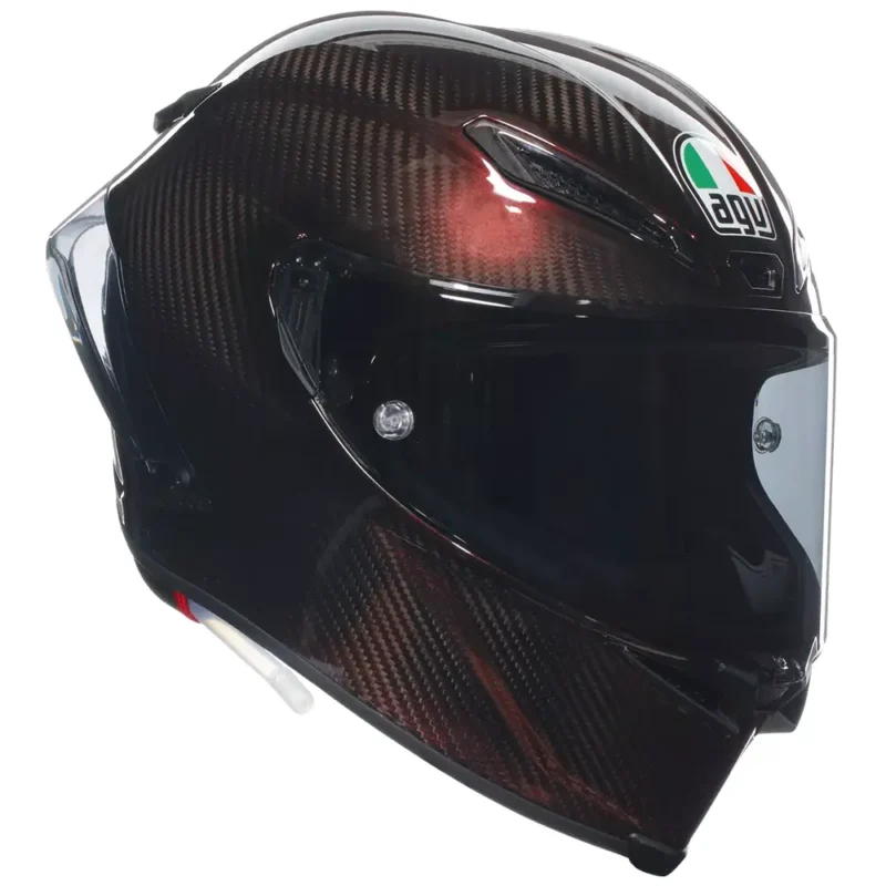 PISTA GP RR MONO CARBON ROJO Casco AGV