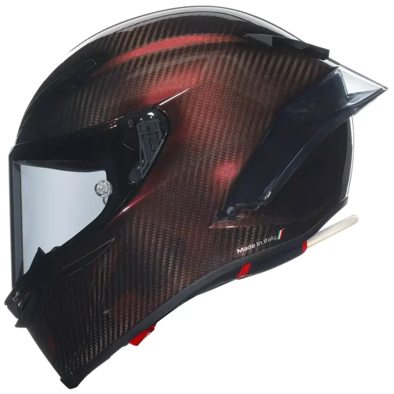 PISTA GP RR MONO CARBON ROJO Casco AGV