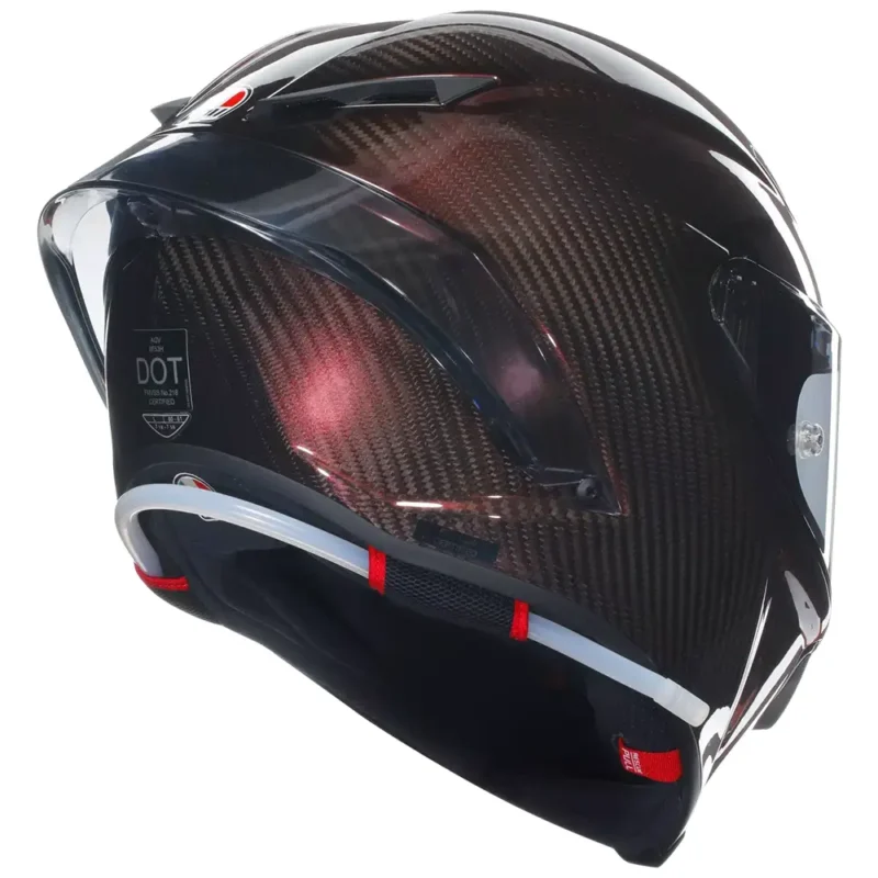 PISTA GP RR MONO CARBON ROJO Casco AGV