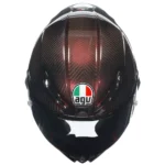 PISTA GP RR MONO CARBON ROJO Casco AGV