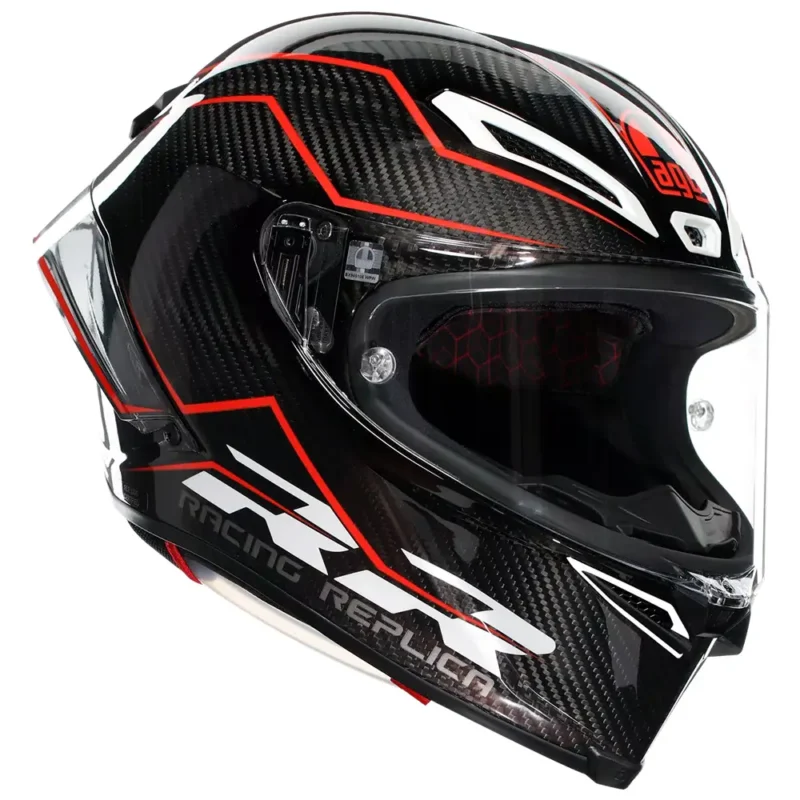 PISTA GP RR PERFORMANTE CARBON/ROJO Casco AGV
