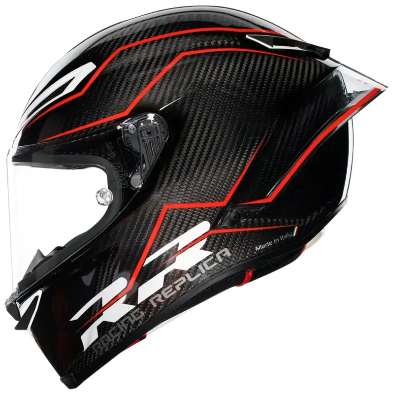 PISTA GP RR PERFORMANTE CARBON/ROJO Casco AGV