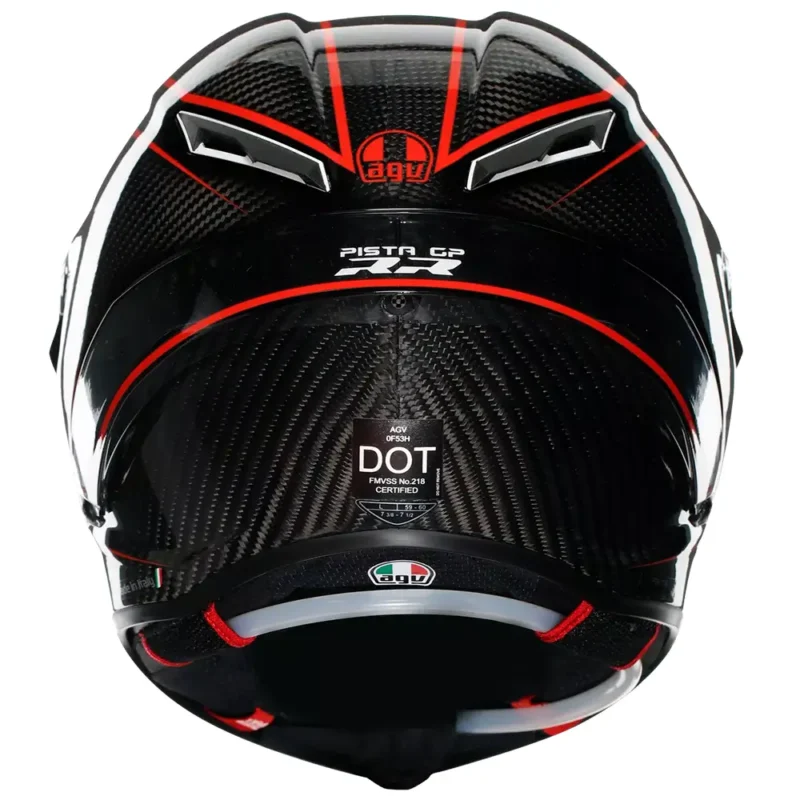 PISTA GP RR PERFORMANTE CARBON/ROJO Casco AGV