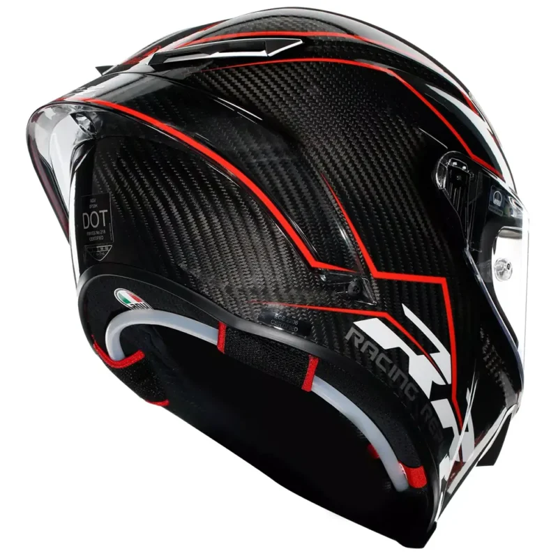 PISTA GP RR PERFORMANTE CARBON/ROJO Casco AGV