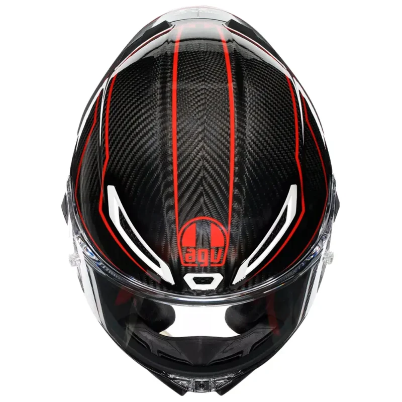PISTA GP RR PERFORMANTE CARBON/ROJO Casco AGV