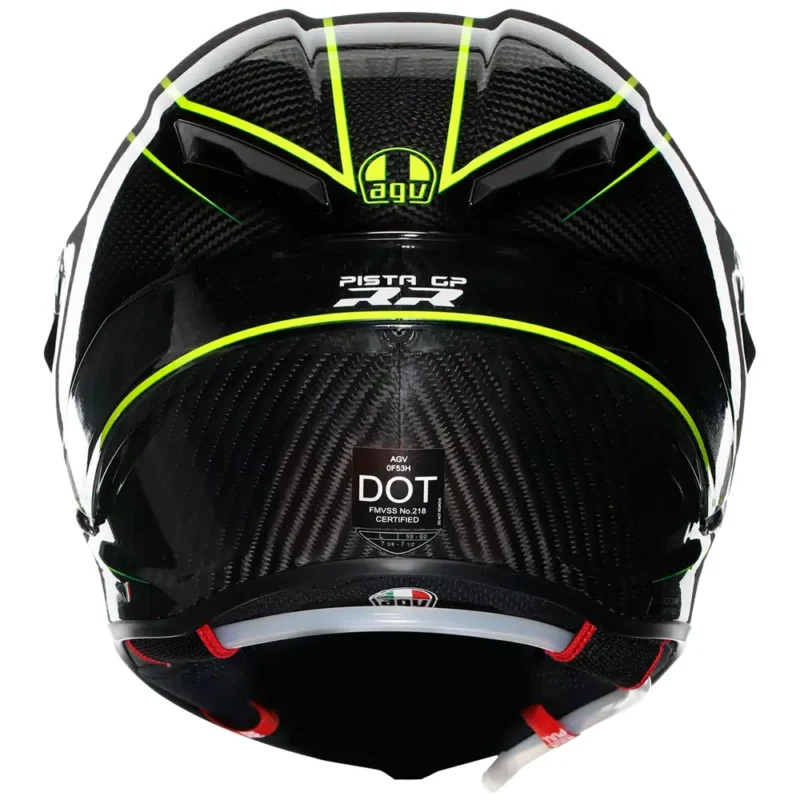PISTA GP RR PERFORMANTE CARBON/LIMA Casco AGV