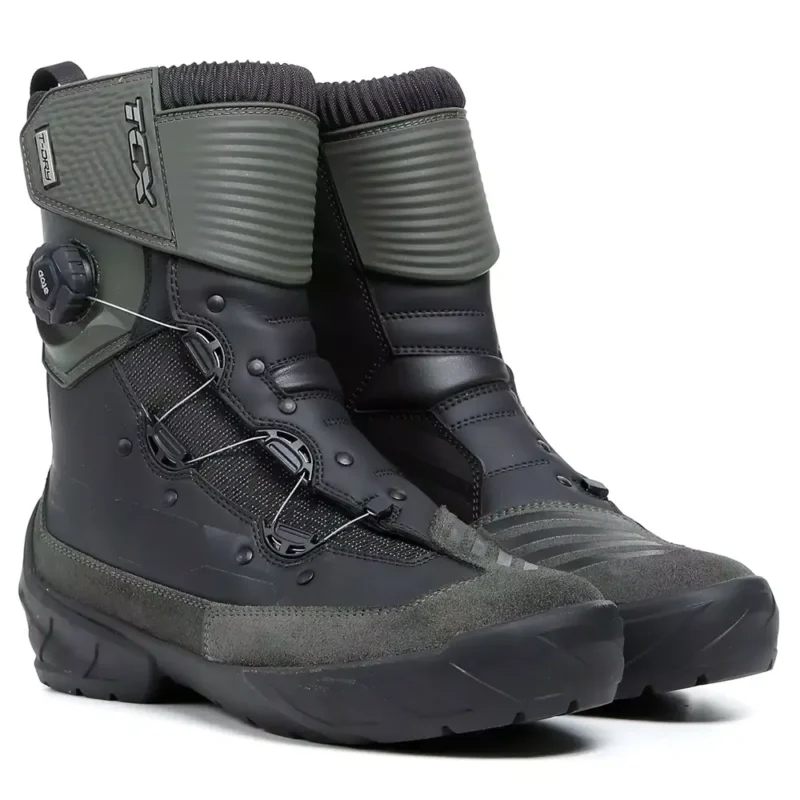 INFINITY 3 botas impermeables - Negro/Verde Militar
