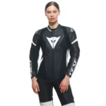 GROBNIK (Mujer) – Mono de Cuero Perforado de 1 Pieza