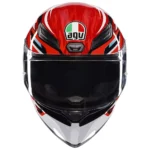 K1 S LION Negro/Rojo/Blanco Casco AGV