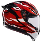 K1 S LION Negro/Rojo/Blanco Casco AGV