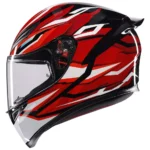K1 S LION Negro/Rojo/Blanco Casco AGV