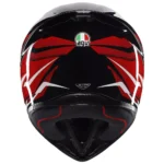 K1 S LION Negro/Rojo/Blanco Casco AGV