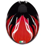 K1 S LION Negro/Rojo/Blanco Casco AGV