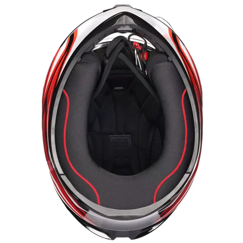 K1 S LION Negro/Rojo/Blanco Casco AGV