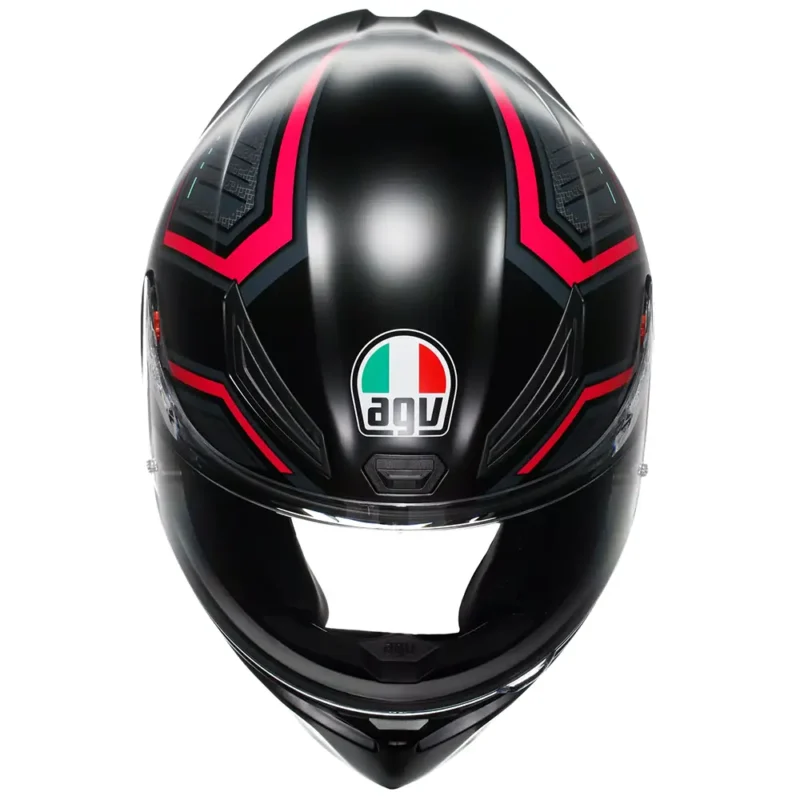 K1 S SLING Mate Negro/Rosa Casco AGV