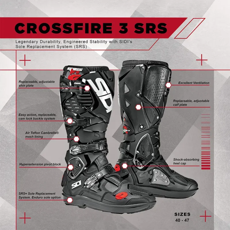 CROSSFIRE 3 SRS / Botas SIDI