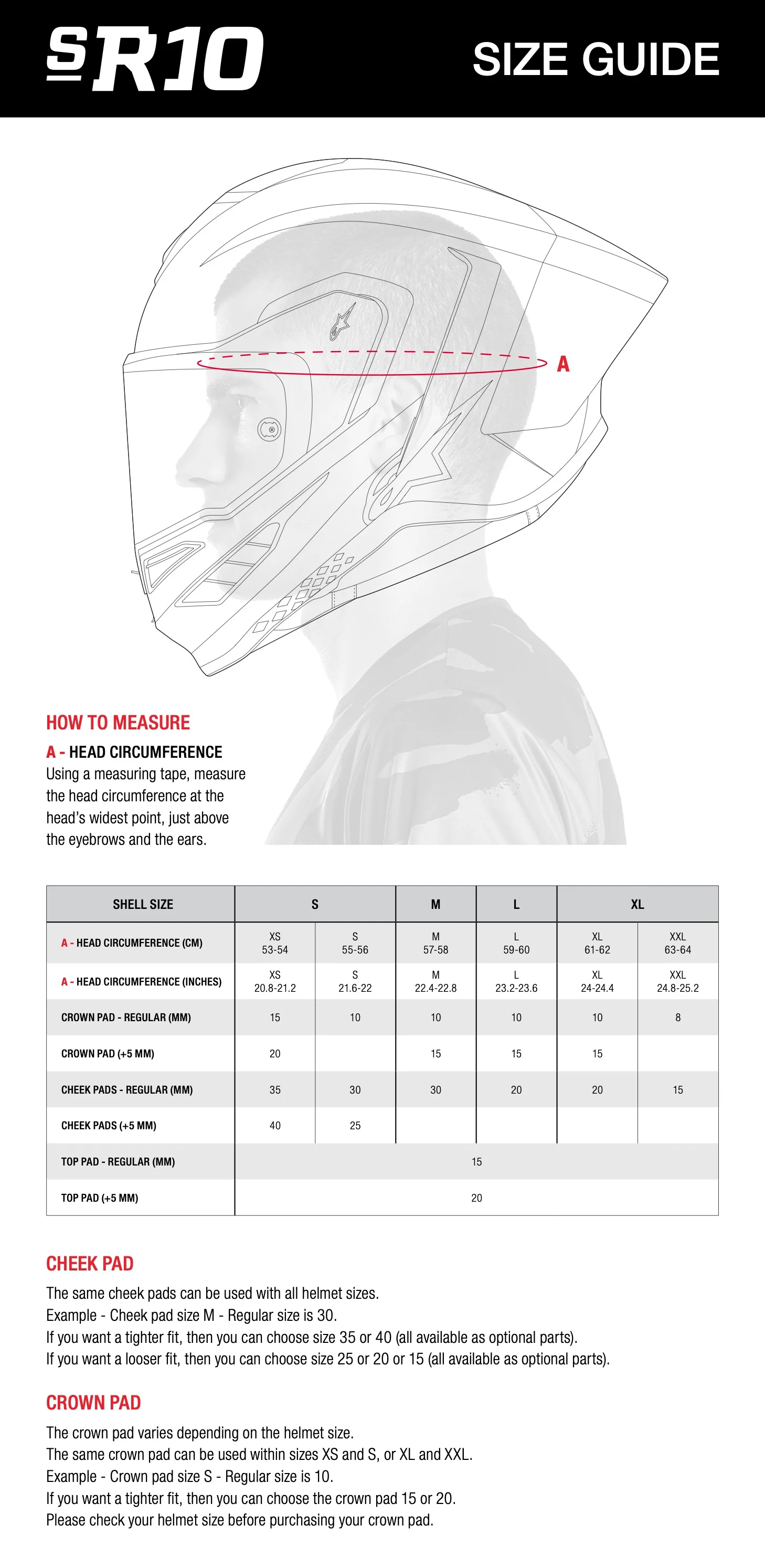 SR10_Helmet_Size_Guide